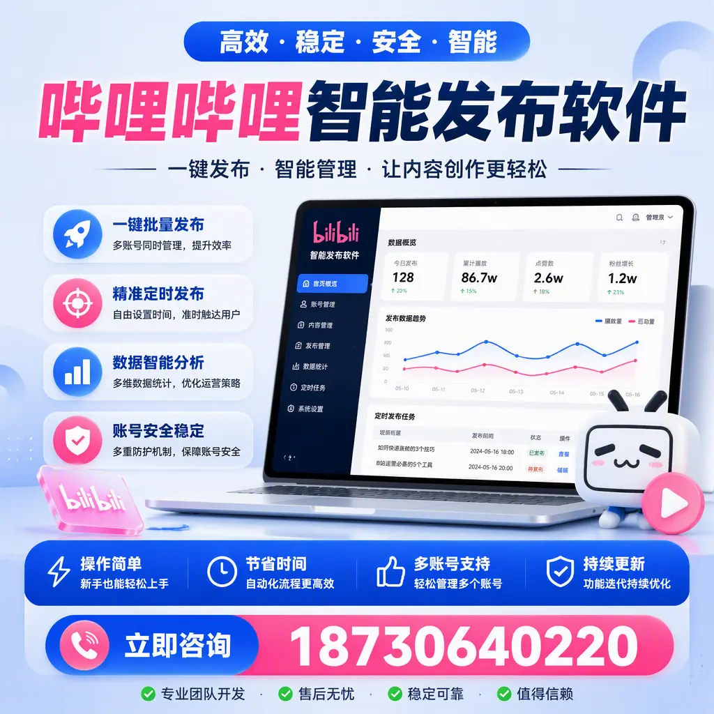 如何在 晋中 制定有效的哔哩哔哩智能发布策略